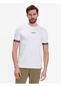INDICODE T-Shirt Zayn 40-880 Biały Regular Fit. Kolor: biały. Materiał: bawełna #1