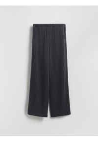 Reserved - Jeansy straight z lyocellem - szary. Kolor: szary #1