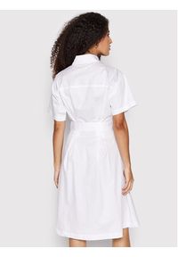 Guess Sukienka koszulowa Selene W2GK84 WDXM0 Biały Regular Fit. Kolor: biały. Materiał: bawełna. Typ sukienki: koszulowe #2