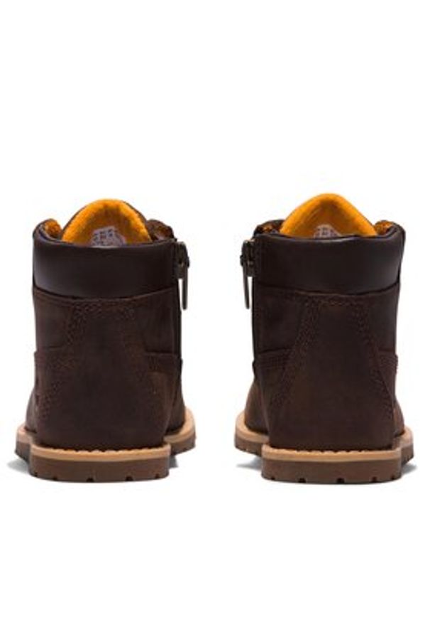 Timberland Trzewiki Pokey Pine 6In Boot With TB0A2NC39311 Brązowy. Kolor: brązowy. Materiał: skóra