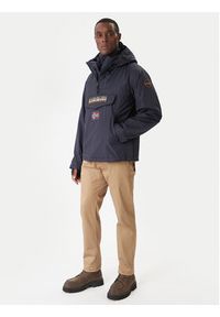 Napapijri Kurtka anorak Rainforest Next NP0A4IB9 Granatowy Regular Fit. Kolor: niebieski. Materiał: syntetyk #4