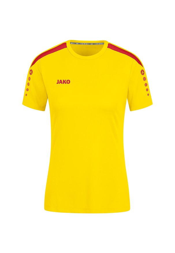 Damski jersey Jako Power. Kolor: wielokolorowy, żółty, czerwony. Materiał: jersey. Sport: piłka nożna