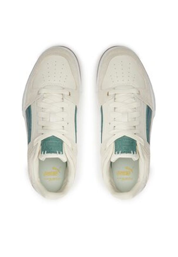 Puma Sneakersy Slipstream Premium Warm 390116 06 Écru. Materiał: zamsz, skóra