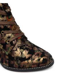 Laura Vita Trzewiki Elcodieo 01 Brązowy. Kolor: brązowy. Materiał: zamsz, skóra #7