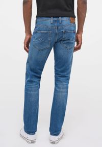 Mustang - MUSTANG OREGON TAPERED MĘSKIE SPODNIE JEANSOWE JEANSY DENIM BLUE 1013667 5000 582