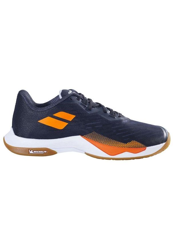Buty do badmintona męskie Babolat Shadow Tour 5 Men. Kolor: czarny, wielokolorowy, pomarańczowy