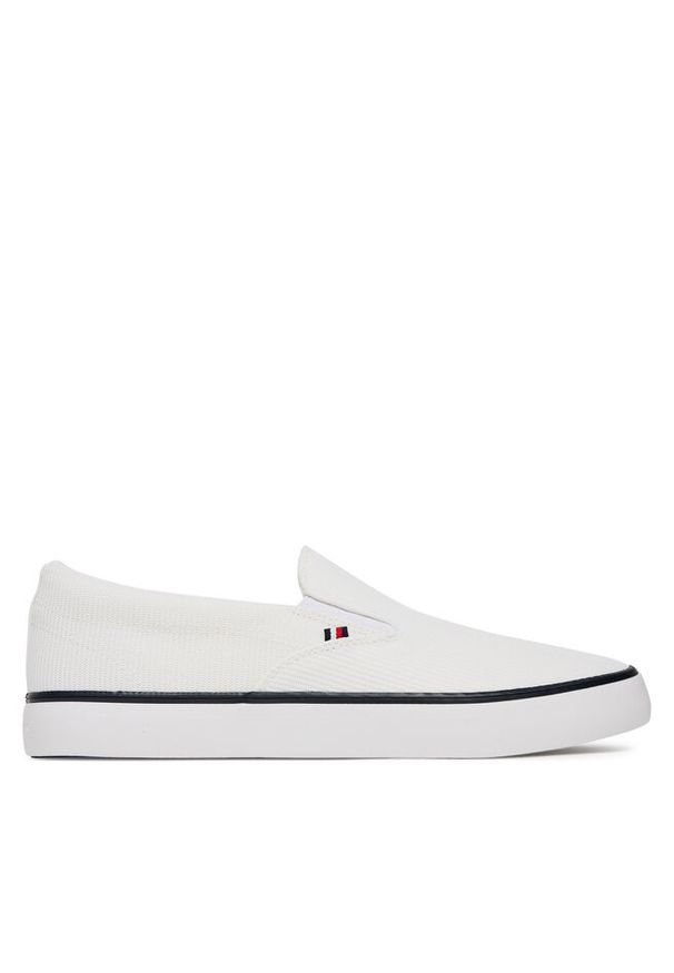TOMMY HILFIGER - Tenisówki Tommy Hilfiger. Kolor: biały
