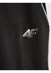 4f - 4F Spodnie dresowe HJZ21-JSPDD002 Czarny Regular Fit. Kolor: czarny. Materiał: bawełna #7