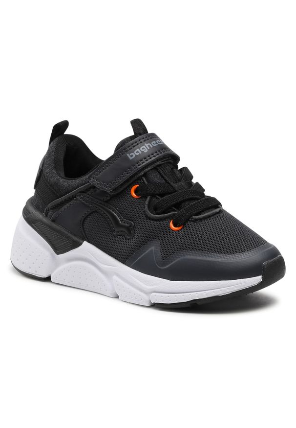 Sneakersy Bagheera Vision Jr 86487-2 C0162 Black/Orange. Kolor: czarny. Materiał: materiał