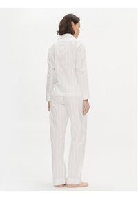 Lauren Ralph Lauren Piżama ILN92305 Biały Regular Fit. Kolor: biały. Materiał: bawełna