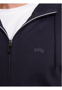 BOSS - Boss Bluza 50469104 Granatowy Regular Fit. Kolor: niebieski. Materiał: bawełna #4