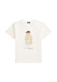 Polo Ralph Lauren T-Shirt 211971752001 Biały Straight Fit. Typ kołnierza: polo. Kolor: biały. Materiał: bawełna #3