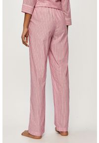 Lauren Ralph Lauren - Piżama. Kolor: różowy. Materiał: tkanina, bawełna, wiskoza #6