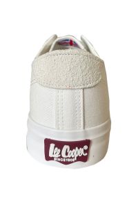 Buty Lee Cooper LCW-24-02-2143MB białe. Okazja: na co dzień. Zapięcie: sznurówki. Kolor: biały. Materiał: guma, materiał. Szerokość cholewki: normalna. Styl: casual, klasyczny #10