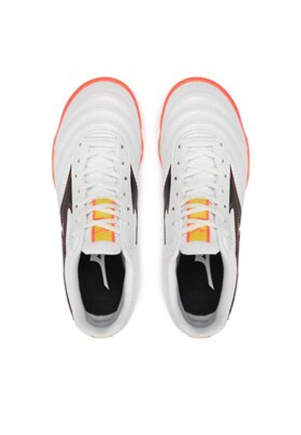 Mizuno Buty do piłki nożnej Morelia Sala Club Tf Q1GB2303 Biały. Kolor: biały. Materiał: skóra