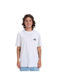 Quiksilver - Koszulka z krótkim rękawem dla Mężczyzn EV MINI LOGO Biały. Kolor: biały. Materiał: bawełna, tkanina. Długość rękawa: krótki rękaw. Długość: krótkie #1