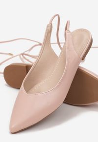 Renee - Różowe Sandały Sariel. Kolor: różowy #4