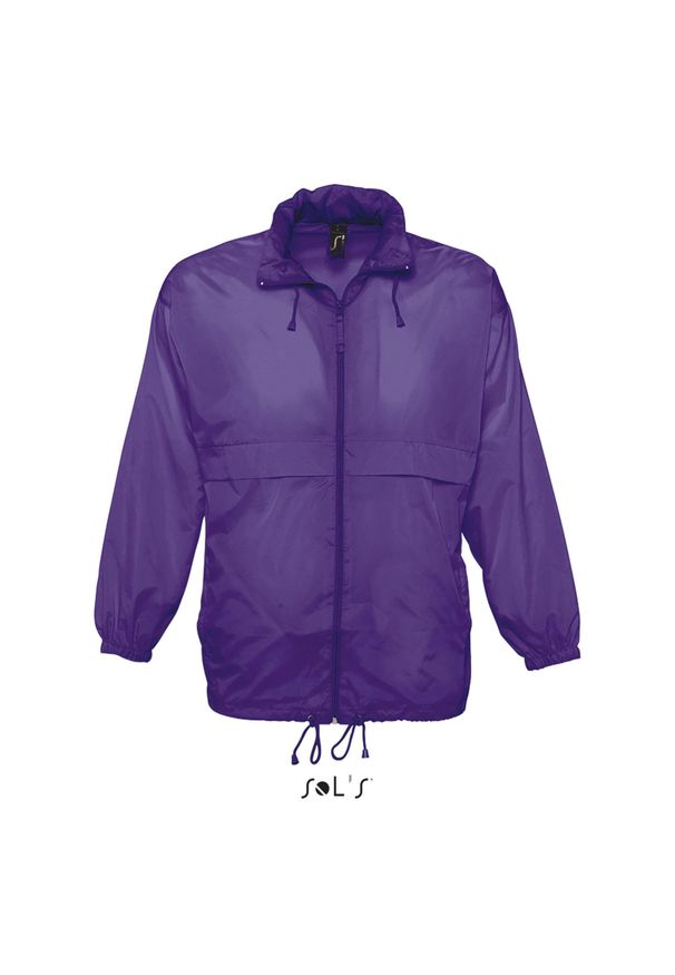 SOL'S - Windbreaker Sol's Surf. Kolor: fioletowy. Styl: klasyczny