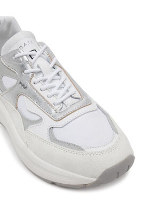 D.A.T.E. Sneakersy Fuga W421-FG-LM Kolorowy. Materiał: zamsz, skóra. Wzór: kolorowy