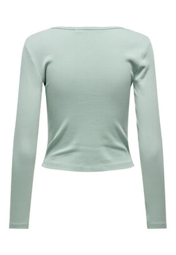 only - ONLY Bluzka Betty 15365756 Zielony Standard Fit. Kolor: zielony. Materiał: bawełna