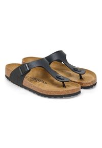 Birkenstock Gizeh Birko-Flor Japonki męskie. Kolor: czarny #3