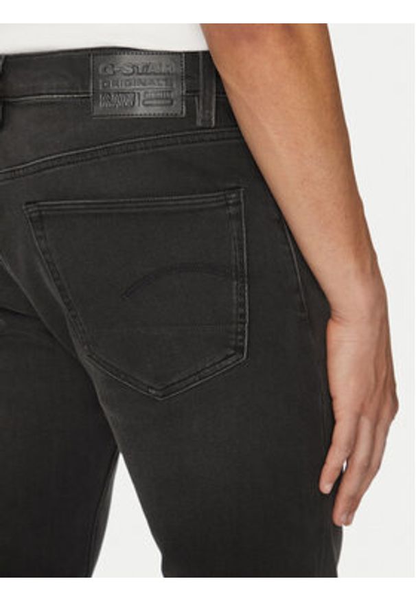 G-Star RAW - G-Star Raw Jeansy 3301 51001-B479 A800 Szary Slim Fit. Kolor: szary
