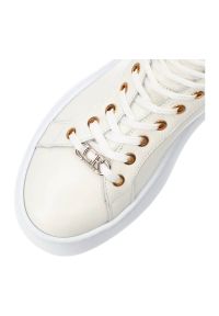 Białe Sneakersy Carinii Damskie Stylowe Obuwie. Okazja: do pracy, na uczelnię. Kolor: biały. Materiał: skóra. Szerokość cholewki: normalna. Wzór: jednolity, aplikacja. Styl: elegancki #8