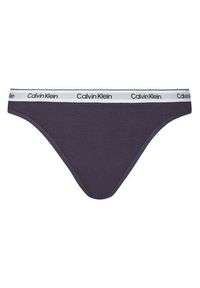 Calvin Klein Underwear Komplet 3 par stringów 000QD5209E Kolorowy. Materiał: bawełna. Wzór: kolorowy