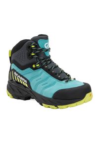 Scarpa - Buty trekkingowe damskie SCARPA Rush TRK GTX. Kolor: wielokolorowy, niebieski, szary