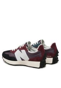 New Balance Sneakersy MS327HB Bordowy. Kolor: czerwony. Materiał: materiał