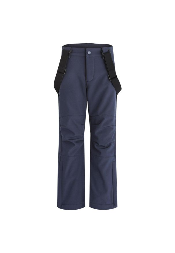 ZSPORT - Dziecięce Spodnie Softshell LOAP Lovelo 128 | Wodoodporne i Oddychające. Kolor: fioletowy. Materiał: softshell