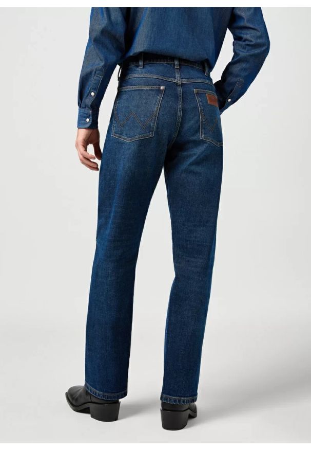 Wrangler - WRANGLER MĘSKIE SPODNIE JEANSOWE WRANGLER FRONTIER MEADOW HAZE 112362559