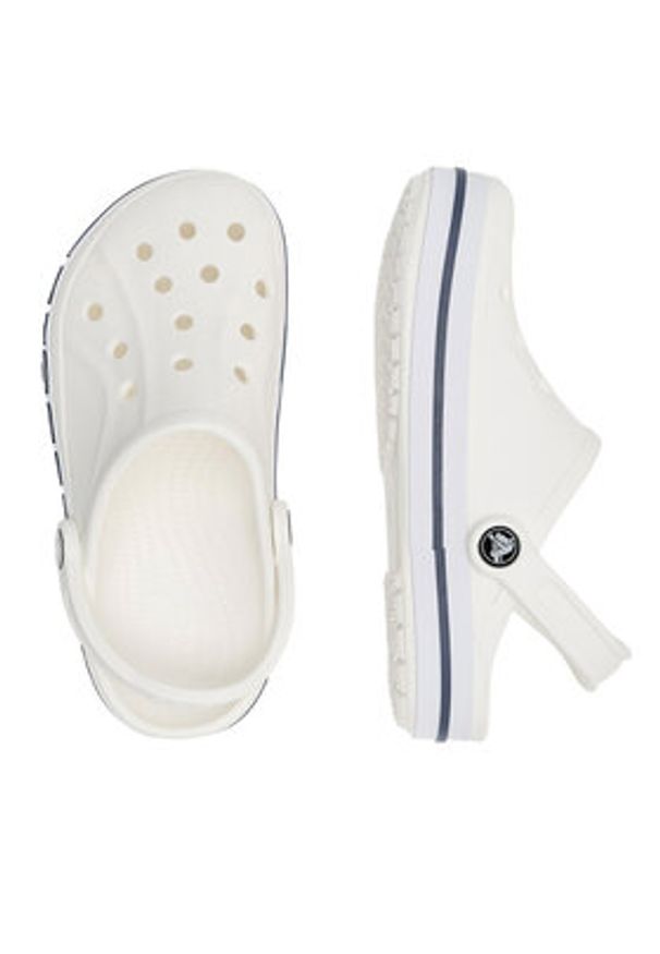 Crocs Klapki BAYABAND CLOG 205089-126 Biały. Kolor: biały. Materiał: materiał, syntetyk