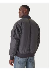G-Star RAW - G-Star Raw Kurtka bomber GA-1 D26882-E063 Szary Regular Fit. Kolor: szary. Materiał: syntetyk #4