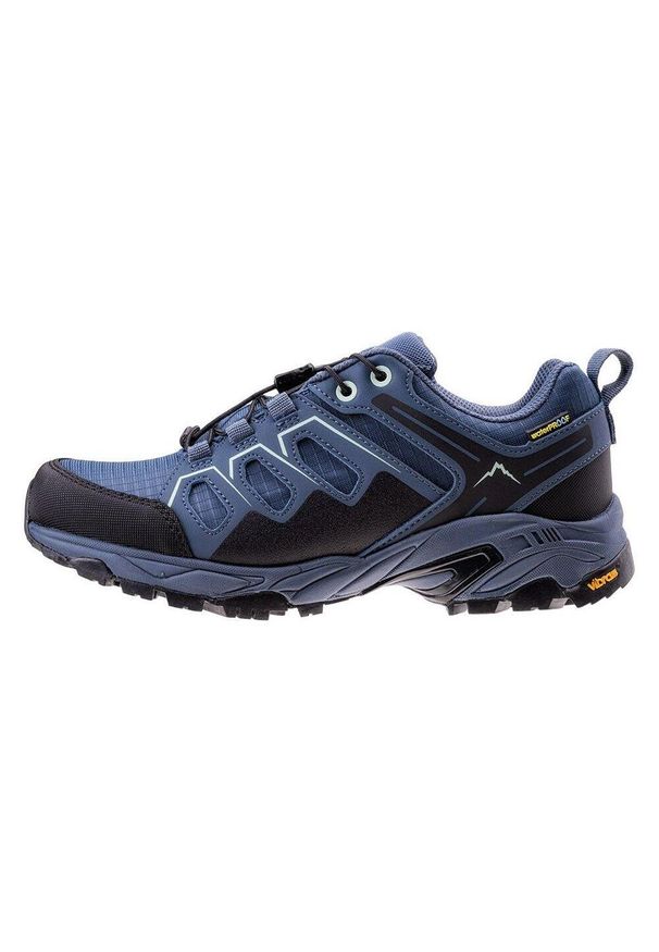 Elbrus - Damskie Wodoodporne Buty Do Chodzenia O Niskim Kroju Euren. Kolor: czarny, zielony, niebieski, wielokolorowy. Styl: sportowy