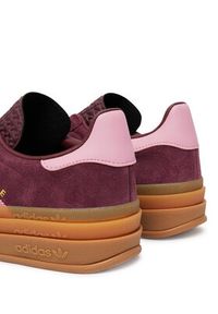 Adidas - adidas Sneakersy Gazelle Bold KK2729 Bordowy. Kolor: czerwony. Materiał: zamsz, skóra. Model: Adidas Gazelle #4
