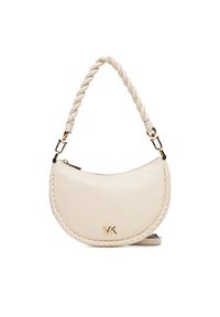MICHAEL Michael Kors Torebka Kyla Small 32T5G8QU1L Beżowy. Kolor: beżowy. Materiał: skórzane