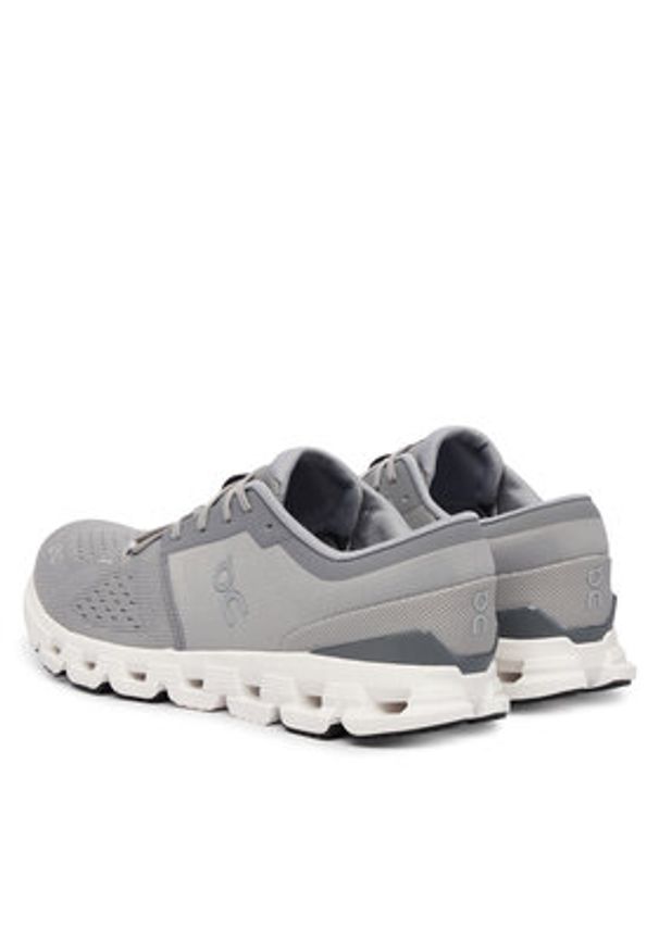 On Buty na siłownię Cloud X 4 3ME30043228 Szary. Kolor: szary. Materiał: materiał. Sport: fitness
