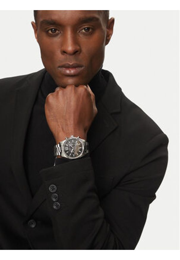 Michael Kors Zegarek MK1091SET Srebrny. Kolor: srebrny