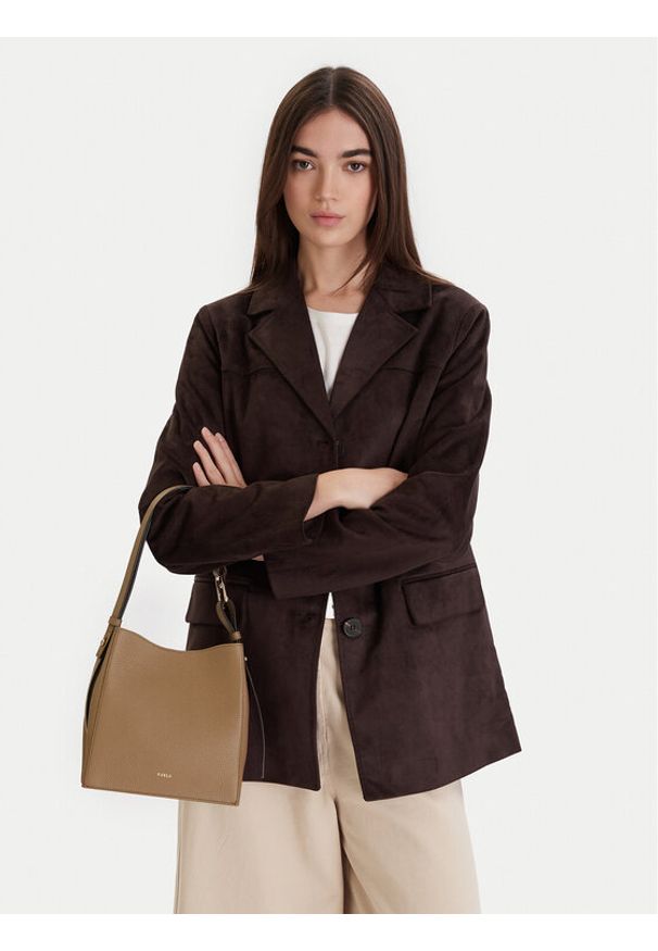 Furla Torebka WB01373 HSF000 BG 4489S 1007 Brązowy. Kolor: brązowy. Materiał: skórzane