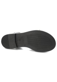 Czarne Sandały Armodo Eleganckie Obuwie Damskie. Zapięcie: pasek. Kolor: czarny. Materiał: skóra. Styl: elegancki #4