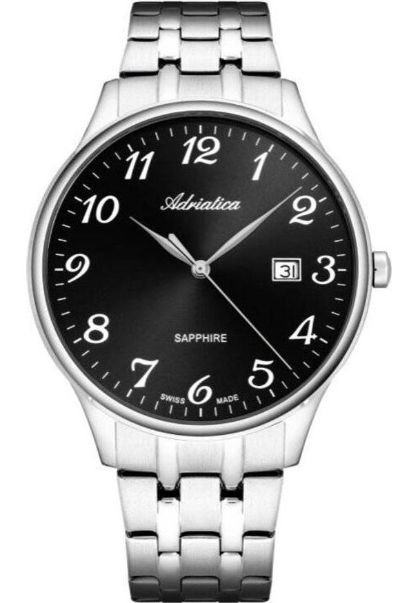 Zegarek Adriatica Zegarek Adriatica A1300.5124Q męski klasyczny szwajcarski .. Styl: klasyczny