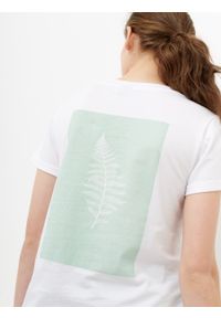 outhorn - T-shirt z nadrukiem damski - Outhorn. Wzór: nadruk #1