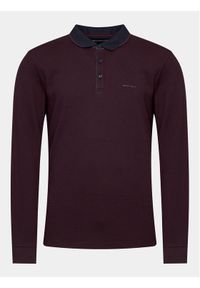 Pierre Cardin Polo C5 30324 3027 Bordowy Regular Fit. Typ kołnierza: polo. Kolor: czerwony. Materiał: bawełna #1