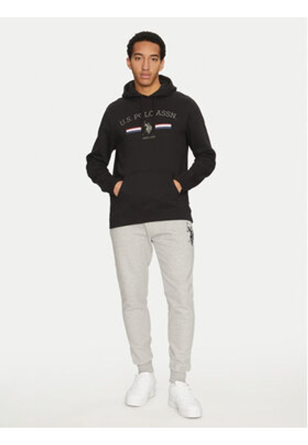 U.S. Polo Assn. Bluza MUP1068 Czarny Regular Fit. Typ kołnierza: polo. Kolor: czarny. Materiał: bawełna