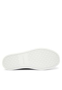 Calvin Klein Sneakersy Hybrid Clean Cup Mid Boot Lth HM0HM02010 Bordowy. Kolor: czerwony. Materiał: skóra #6