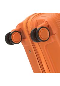 Wittchen - Średnia walizka z polipropylenu jednokolorowa pomarańczowa. Kolor: pomarańczowy. Styl: elegancki #7