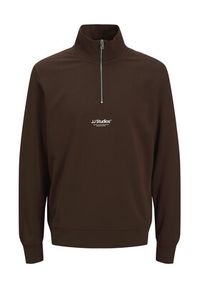Jack & Jones - Jack&Jones Bluza Soho 12278793 Brązowy Relaxed Fit. Kolor: brązowy. Materiał: bawełna #3