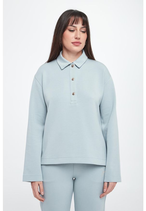 Bluza damska polo Ticia JOOP!. Typ kołnierza: polo