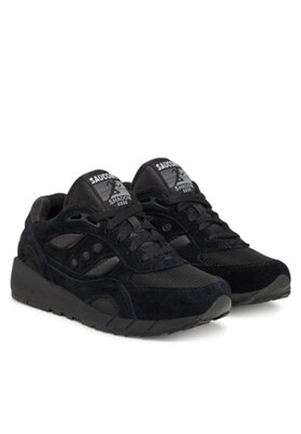 Saucony Sneakersy Shadow 6000 S70441 72 Czarny. Kolor: czarny. Materiał: zamsz, skóra